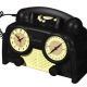 US Basic AM/FM Retro Clock Radio Phone