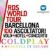 Vola con RDS a Barcellona per il concerto dei Coldplay 