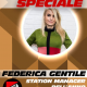 A Federica Gentile il premio Station Manager dell’anno