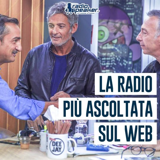 Radio Deejay è la radio più ascoltata da pc, smartphone e tablet