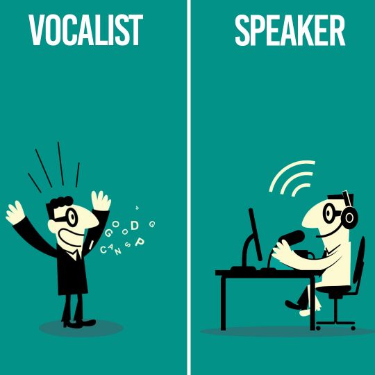 Speaker Radiofonico vs Vocalist: due ruoli a confronto