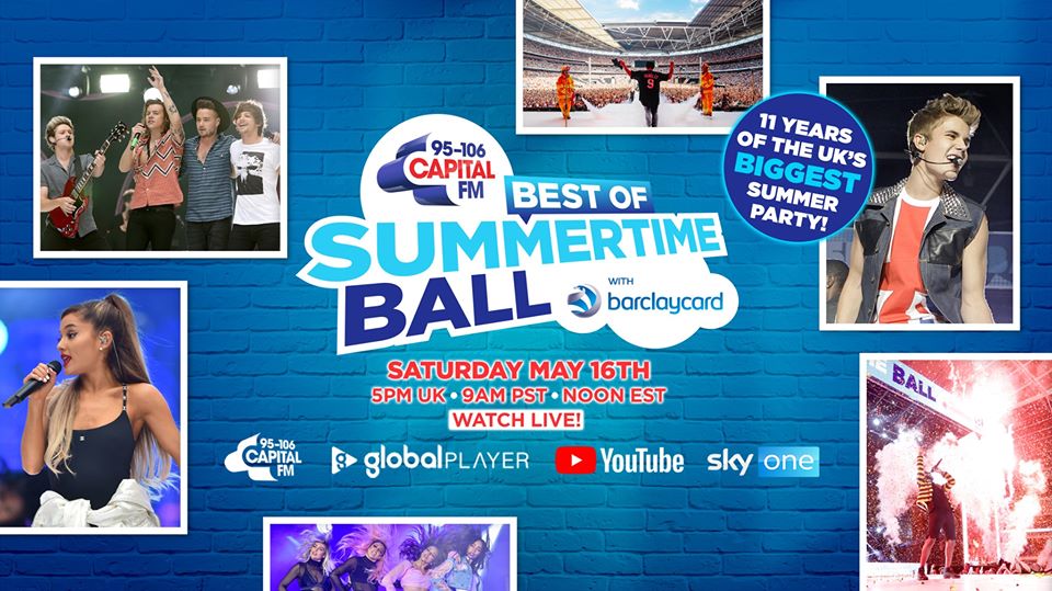 Capital FM organizza la versione televisiva del Summertime Ball in sostituzione del consueto evento che quet'anno non potrà svolgersi.
