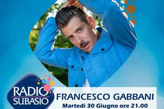 Subasio Music Club riparte da Gabbani