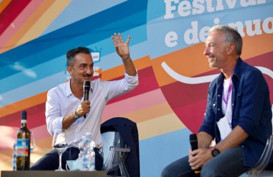 Linus e Nicola al Festival della TV e dei nuovi media