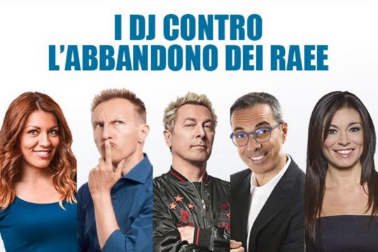 Riparte “I dj contro l’abbandono dei RAEE”