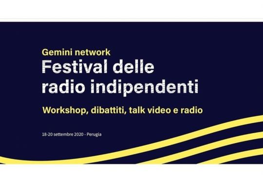 Perugia: arriva il Festival delle Radio Indipendenti