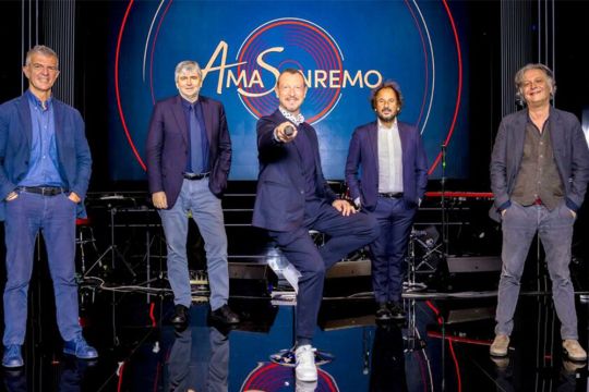 Rai 1 in diretta da Via Asiago per AmaSanremo