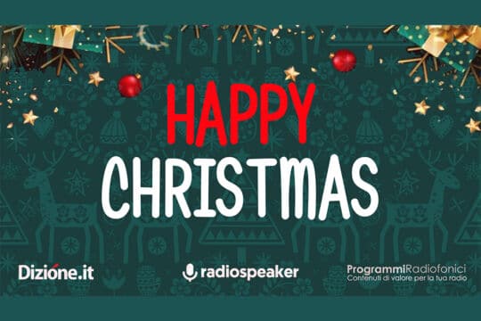 Natale 2020: il video di auguri di Radiospeaker