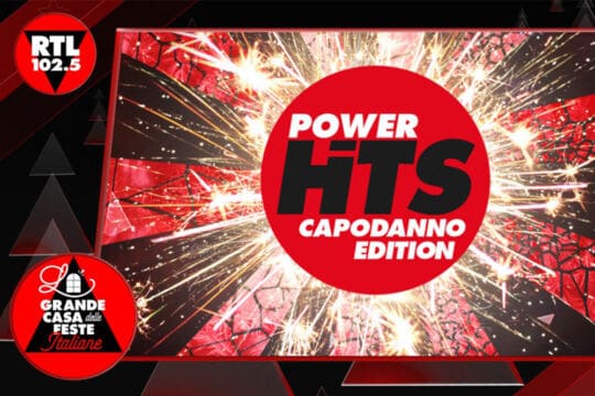 RTL 102.5 Power Hits Capodanno Edition a case connesse