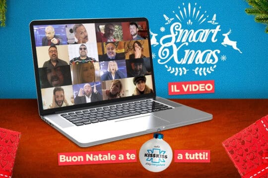 È uscita “Smart Xmas”, la canzone di Natale di Radio Kiss Kiss