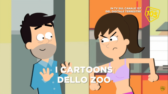 Su 105 TV arrivano gli “Zoo Cartoons”