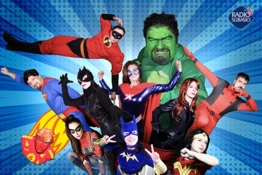Sono arrivati! … I Supereroi della Superstation