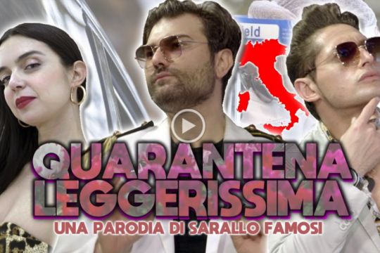 “Quarantena Leggerissima”, su Radio Roma la parodia di Lele Sarallo