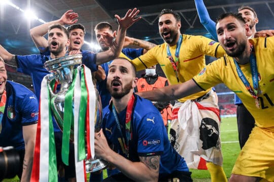 Italia campione d’Europa: in radio è festa