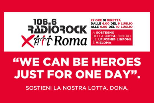 Radio Rock e Ail Roma insieme per un sogno