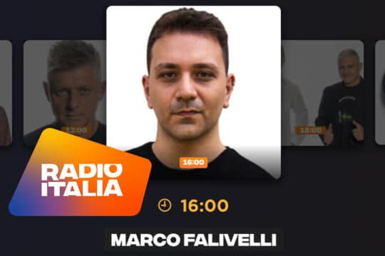 Su Radio Italia arriva Marco Falivelli