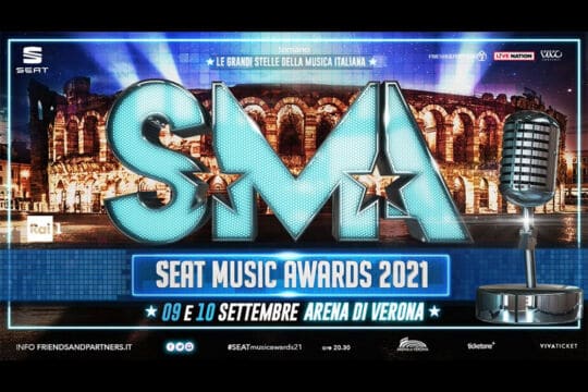 Rai Radio2 voce del Seat Music Awards dal cuore dell’Arena di Verona