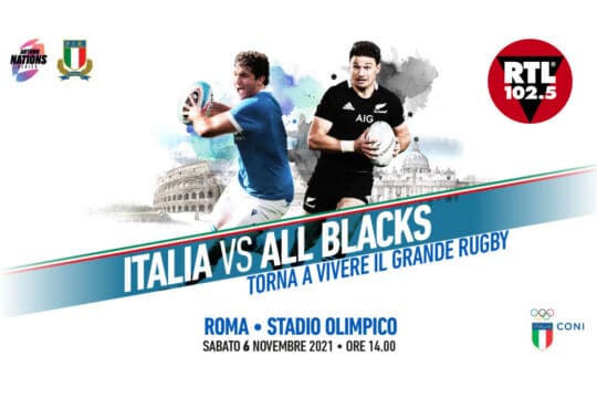 RTL 102.5 è la radio ufficiale della nazionale italiana di Rugby