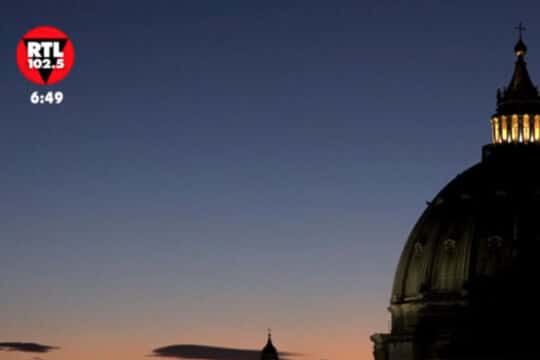 Un’alba in Vaticano per RTL 102.5