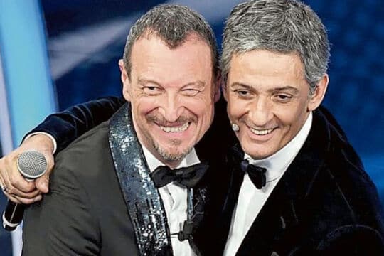 Fiorello è arrivato a Sanremo