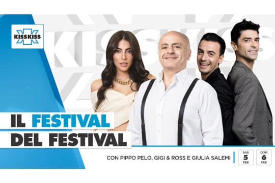 “Il Festival del Festival” condotto da Pippo Pelo con Gigi e Ross e Giulia Salemi