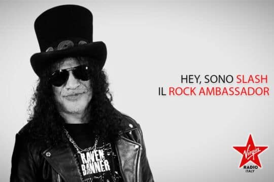 Slash è il decimo Rock Ambassador di Virgin Radio