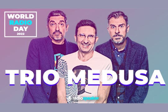 Trio Medusa al World Radio Day: ci diamo i tempi anche quando siamo fuori a cena