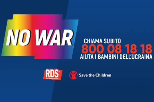 RDS 100% Grandi Successi e Save the Children insieme per i bambini e le famiglie dell’Ucraina