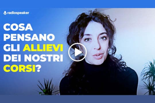 Martina Zaralli: storie di successo dopo i corsi di Radio Speaker