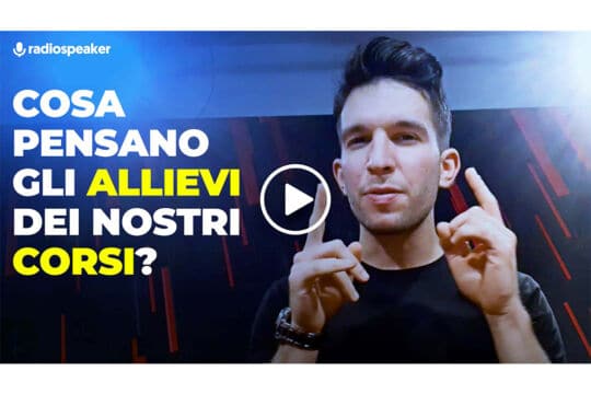 Federico Rana: storie di successo dopo i corsi di Radio Speaker