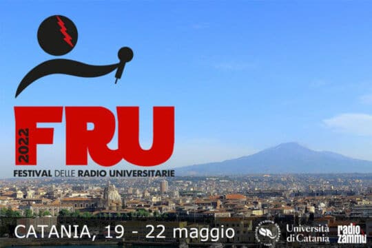 FRU 2022: la nuova edizione del Festival delle Radio Universitarie è a Catania