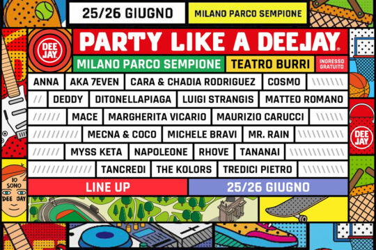 Party Like a Deejay: i live a Teatro Burri