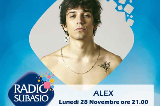 Radio Subasio: Alex a Subasio Music Club per far risuonare “Ciò che abbiamo dentro”