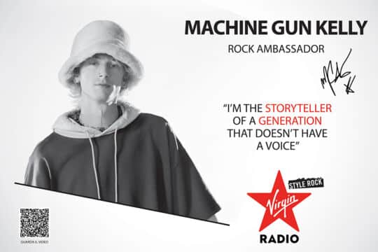 Machine Gun Kelly è il nuovo rock ambassador di Virgin Radio