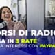 Corsi di Radio: paga in 3 rate senza interessi con PayPal