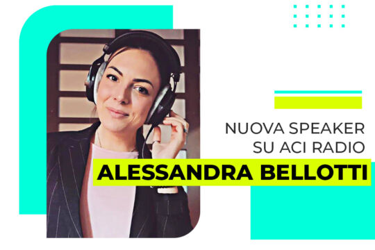 Novità nel palinsesto di ACI Radio: dalle 12 alle 14 arriva Alessandra Bellotti