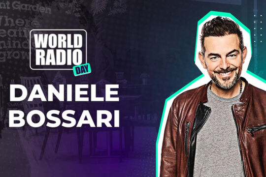 Daniele Bossari al World Radio Day: “La radio apre l’occhio interiore della fantasia”