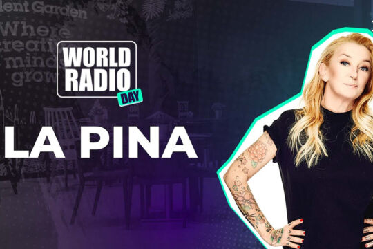 La Pina al World Radio Day: “Il segreto del successo è non avere segreti”