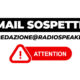 Mail sospette da Radiospeaker.it: non cliccate su nessun link!