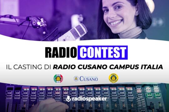 Ultimi giorni per iscriversi al Radio Contest di Radio Cusano Campus Italia