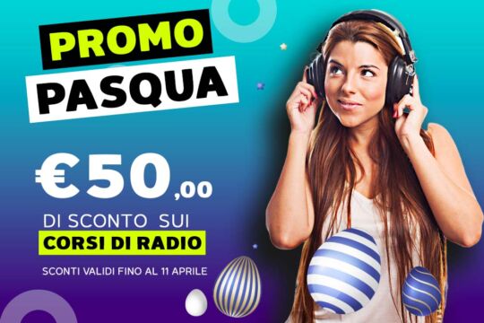 Promo Pasqua 2023: sconti su tutti i corsi di Radio e Dizione