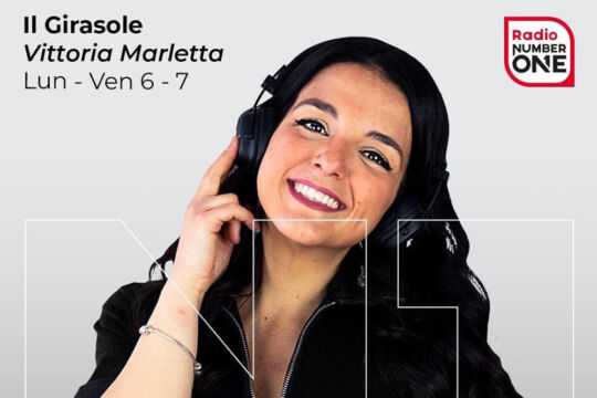 Vittoria Marletta a Radio Number One: l’esordio l’1 maggio