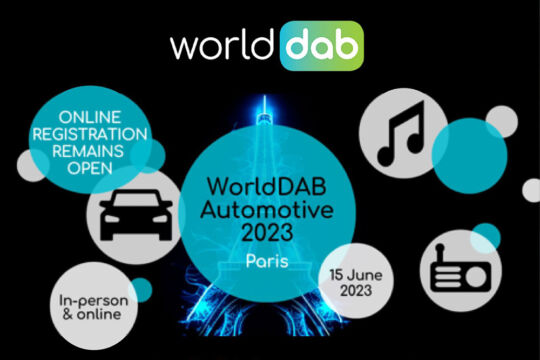 WorldDAB Automotive 2023: l’evento dedicato alla radio digitale in auto