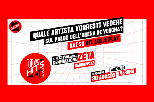 Radio Zeta Future Hits Live: il cast lo sceglieranno gli ascoltatori