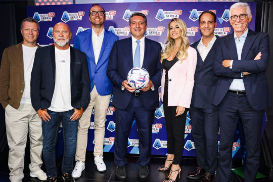 Presentata “Radio TV Serie A”: fra gli speaker anche Gabriele Giustiniani