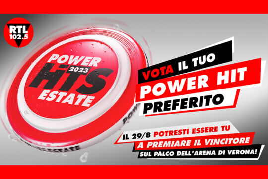 Un ascoltatore premierà il vincitore del Power Hits Estate 2023