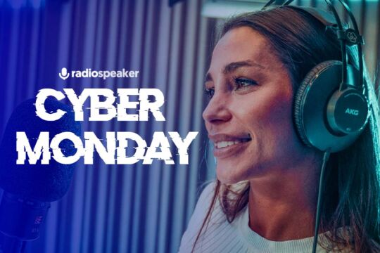 Cyber Monday: gli sconti sui corsi di Radio e Dizione continuano!