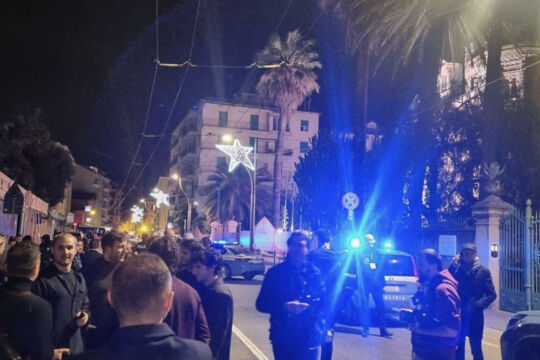 Allarme Bomba a Villa Nobel, quartier generale delle RadioMediaset a Sanremo