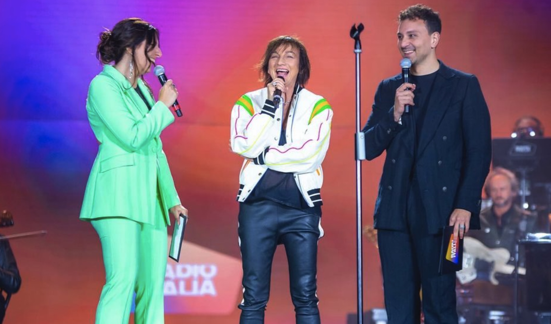 giuditta arecco marco falivelli radio italia live