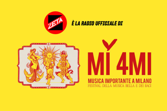 Radio Zeta è la radio ufficiale de MI AMI Festival 2024